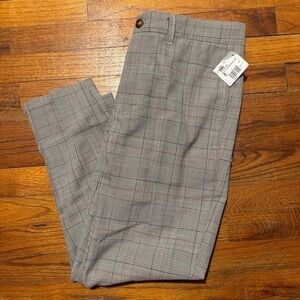 Banks journal tapered cropped fit pants new